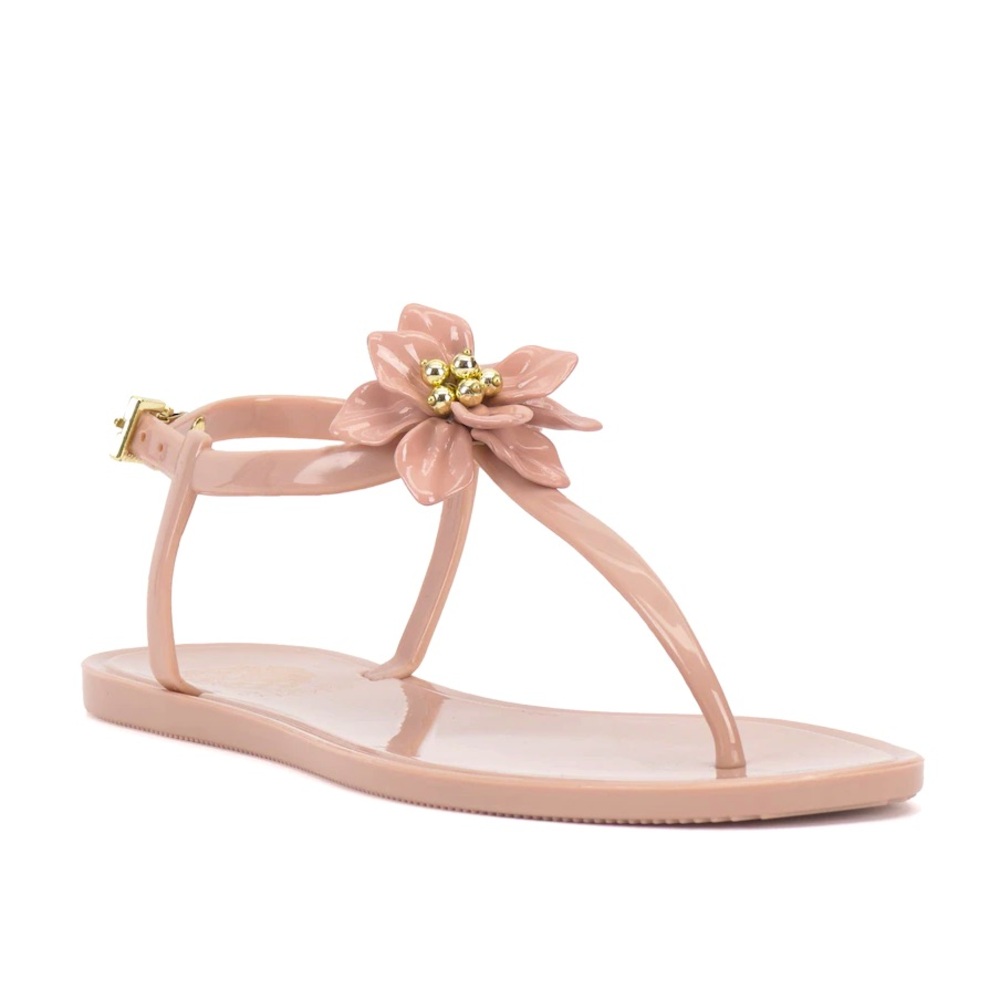 Vince Camuto Jelynn Beaded Flower Embellished Sandals
